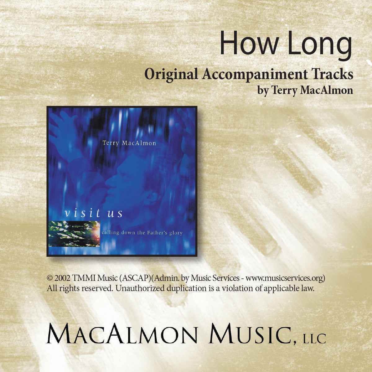 'How Long' - Terry MacAlmon (CD Accompaniment Track)