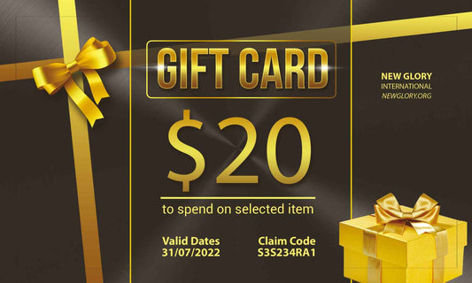 New Glory International Gift Card