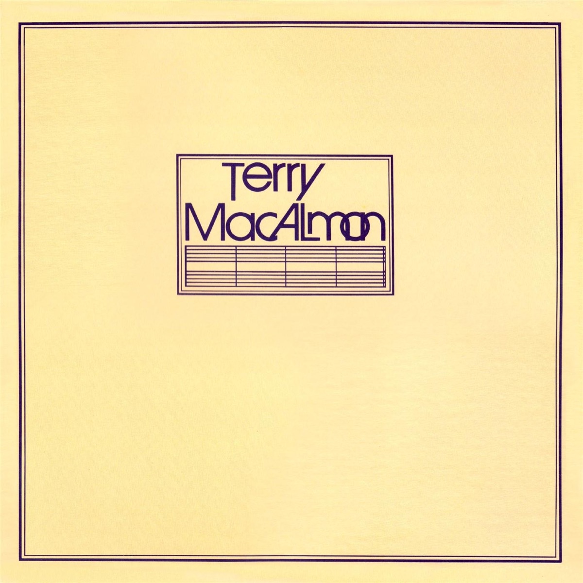 Terry MacAlmon — album cover