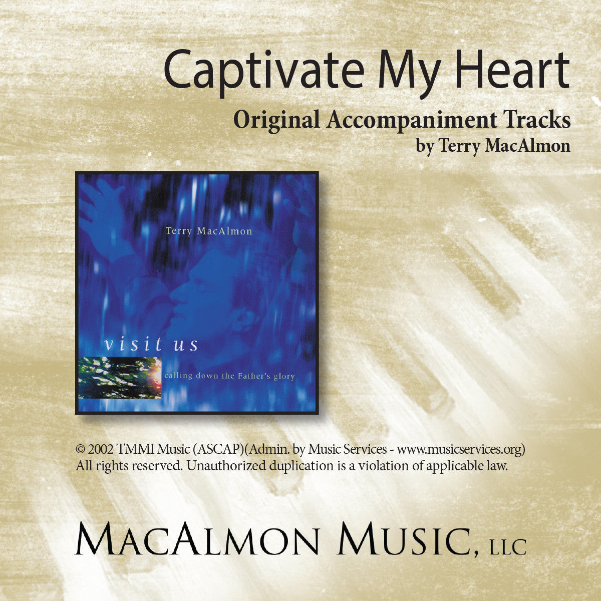 'Captivate My Heart' - Terry MacAlmon (CD Accompaniment Track)