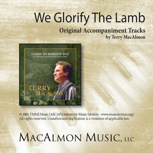 'We Glorify The Lamb' - Terry MacAlmon (CD Accompaniment Track)